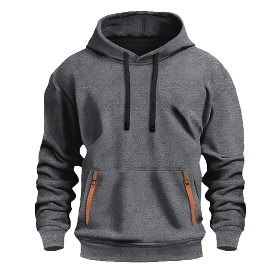 New Fallwinter Mens Fleece-lined Hoodie