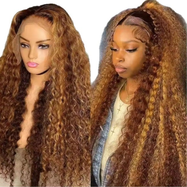 Fashionable Piano-Color Front Lace Wigs