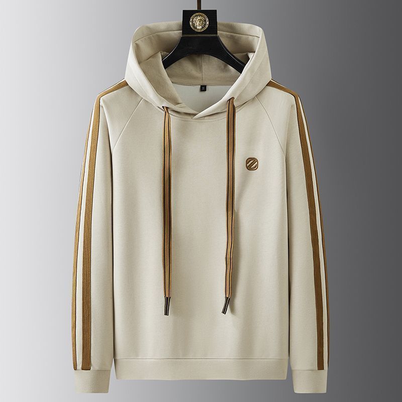 Mens Hoodie And Slim-Fit Versatile Pants Two-Piece Set